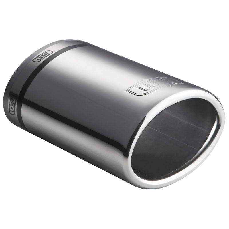 Ulter Sport, Exhaust Tip - Oval 120x80mm - Length 120mm - Installation 50-65mm - Inox