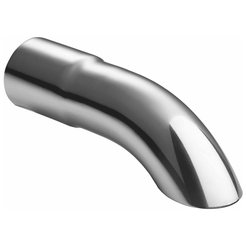 Ulter Sport, Exhaust Tip - Round Ø60xL225mm Curve – Installation ->60mm- Inox