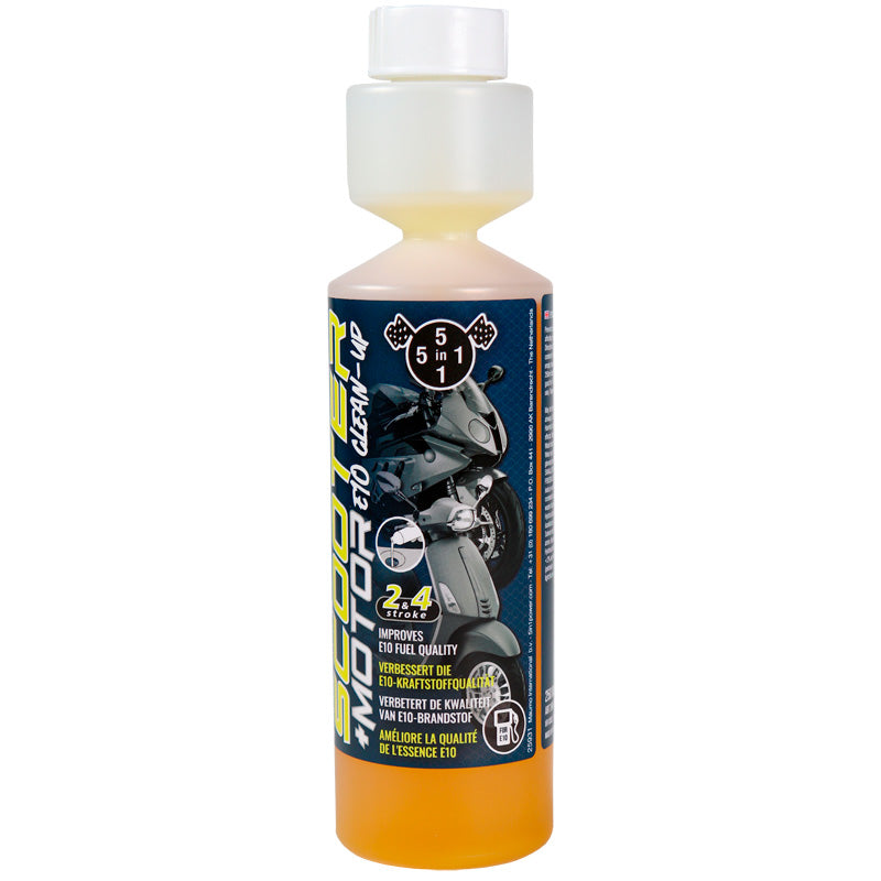 5in1, E10 brandstofreiniger voor scooter, 250ml, beschermt tegen bacteriegroei en verstoppingen