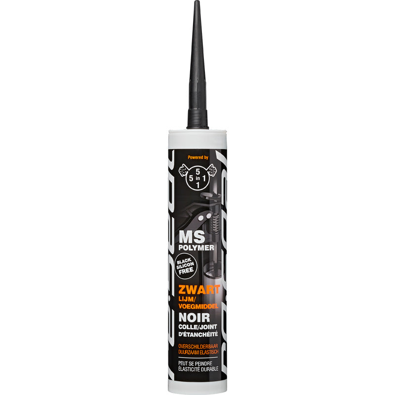 5in1, Universal MS Polymer Sealant - Black - 290ml