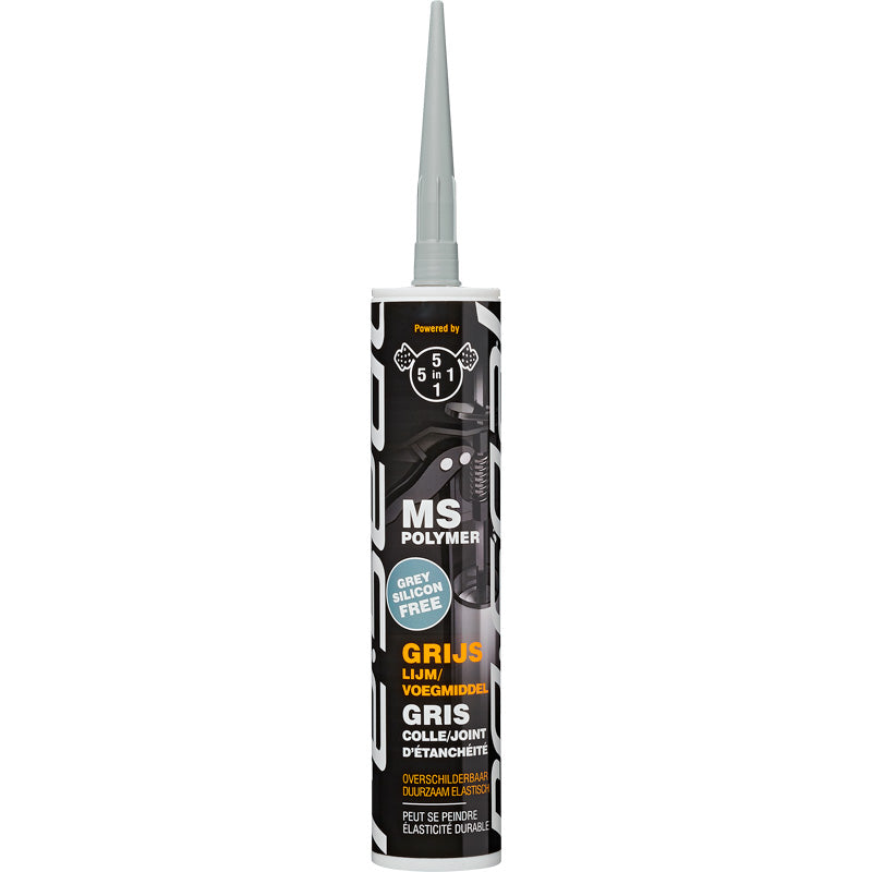 5in1, Universeel MS Polymer - Grijs - 290ml