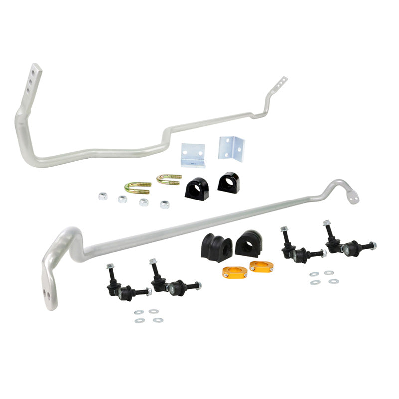 Whiteline, Front & Rear Stabiliser Bar Kit, Fits Subaru Forester SG 2.0 S Turbo 4WD/2.5 4WD 211/232/252hp/2.5 XT 4WD 2002-2009
