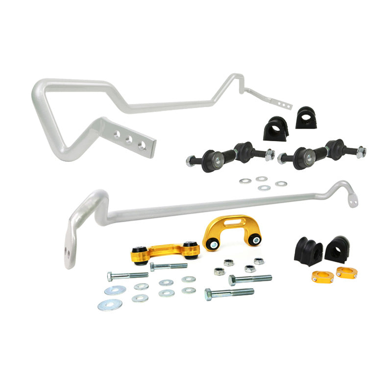 Whiteline, voor- en achterstabilisatorstang set, past op Subaru Impreza Hatchback/Sedan 2001-2007.