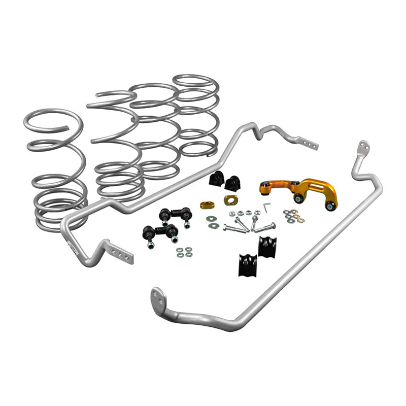 Whiteline, Grip Series 1 Stabiliser Bar and Lowering Spring Vehicle Kit, Fits Subaru Impreza Sedan GD/Hatchback 4WD 2002-2007