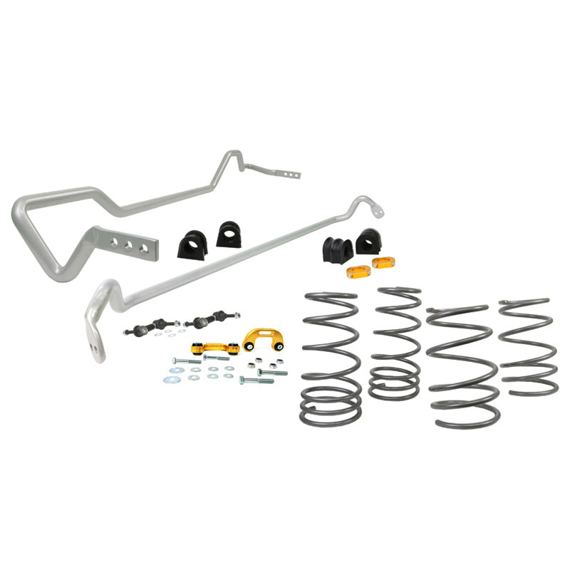 Whiteline, Grip Series 1 Stabilizer Bar and Lowering Spring Vehicle Kit, Fits Subaru Impreza Sedan GD 2.0 4WD 2005-