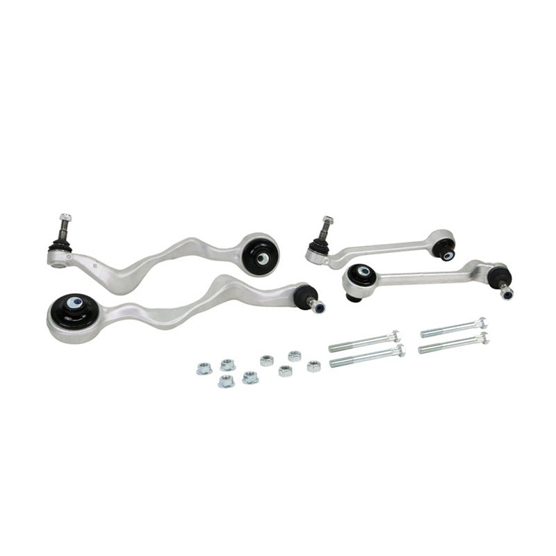 Whiteline, Front Suspension Alloy Wishbone Control And Radius Arm Kit, Fits BMW 1-Series E81/E82/E87/E88 / 3-Series E90-E93 2003-2013