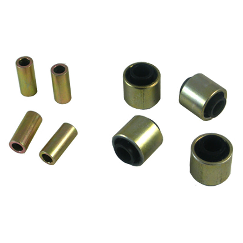 Whiteline, Control Arm - Lower Front Inner and Outer Bushing, Fits Subaru Legacy III BE-BH/IV BL-BP/Outback BE-BH 1999-2010