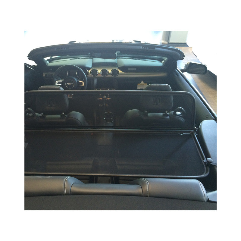 WEYER, Wind Deflector, Transparent, Fits Ford Mustang VI (2015-), 'Basic Line'