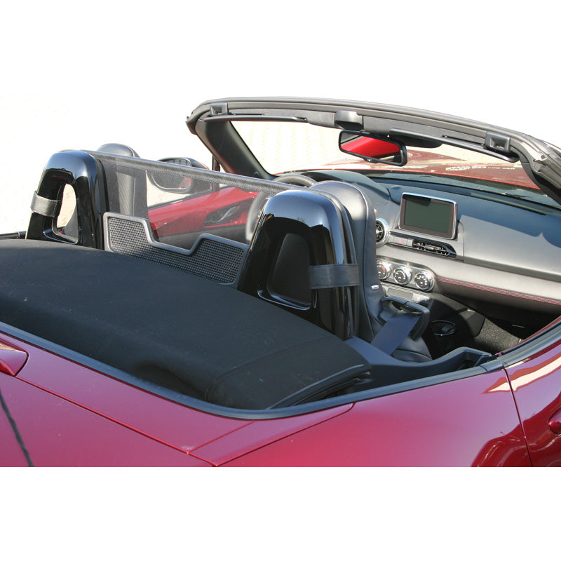 WEYER, déflecteur d'air, convient pour Fiat 124 Spider & Mazda MX-5 ND (2016-), transparent