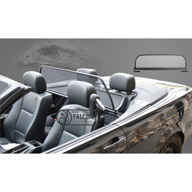 Weyer, filet anti-remous pour cabriolet, Falcon, convient à BMW 3-Series E46 2000-2007