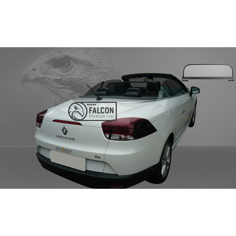 Weyer, coupe-vent pour cabriolet, Falcon, compatible avec Renault Megane CC III 2010-