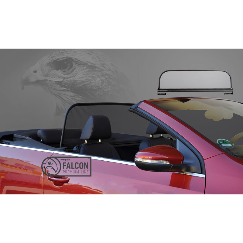 Weyer, coupe-vent pour cabriolet, Falcon, compatible avec Volkswagen Golf VI Convertible 2011-