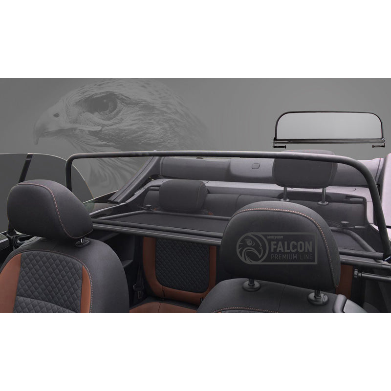 Weyer, coupe-vent pour cabriolet, Falcon, compatible avec Volkswagen Beetle Convertible Type 5C 2012-