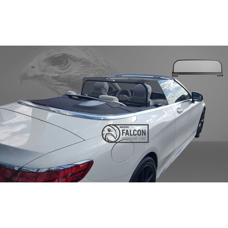 Weyer, coupe-vent pour cabriolet, Falcon, compatible avec Mercedes S-Class Convertible (A217) 2016-