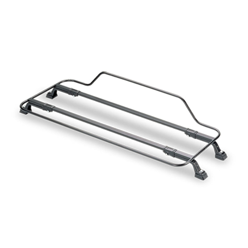 WEYER, Convertible luggage rack - 108x42cm - Black - Powercoated