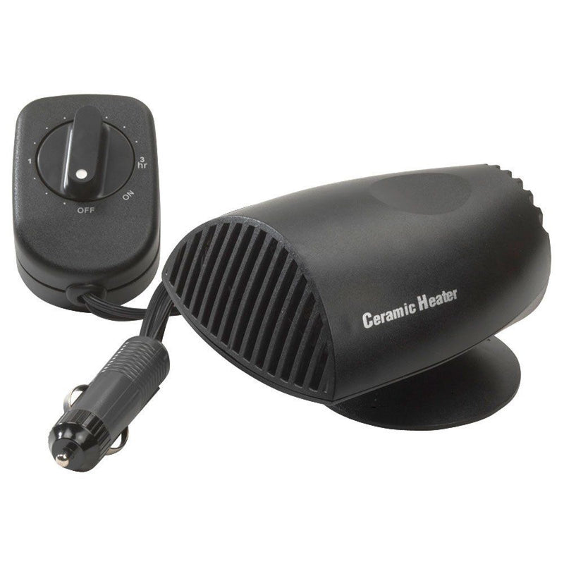 AutoStyle, keramische autoverwarming met timer - 12V 200W - 12,5x10,5x9cm